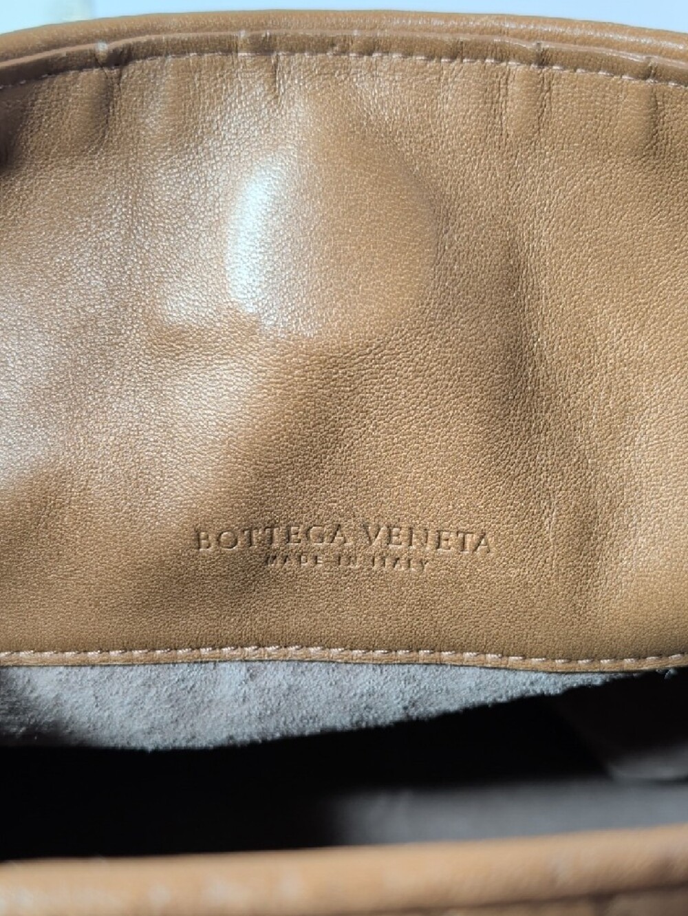 BOTTEGA VENETA Intrecciato Parachute Tote Bag Brown - Picture 15 of 16